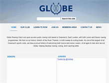 Tablet Screenshot of globerowingclub.co.uk
